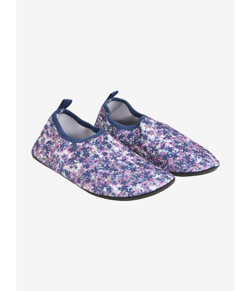 Color Kids - koupací boty AOP - Lavender Mist