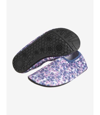 Color Kids - koupací boty AOP - Lavender Mist