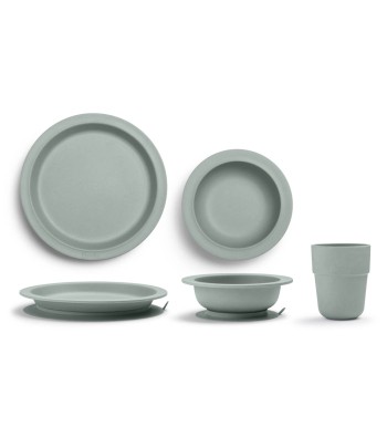 Dětský jídelní set Elodie Details Pebble Green