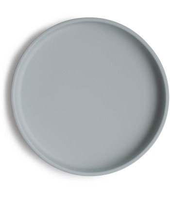 Silikonový talíř Mushie Classic s přísavkou - kámen