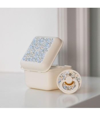 BIBS x LIBERTY krabička na cumlíky - Baby Blue