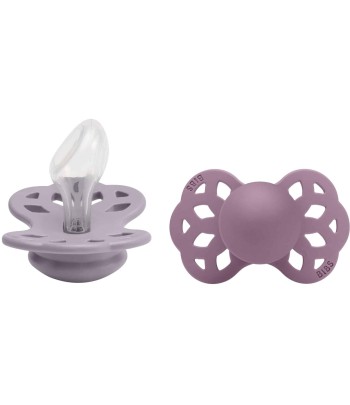 BIBS Infinity anatomické cumlíky zo silikónu 2ks - veľkosť 2 - Ivory / Sage