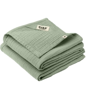 BIBS mušelínové plienky z BIO bavlny 2ks - Baby Blue