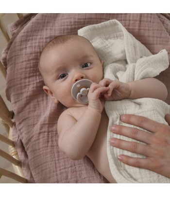 BIBS mušelínová zavinovačka z BIO bavlny - Baby Blue