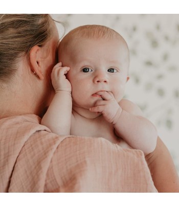 BIBS mušelínová zavinovačka z BIO bavlny - Baby Blue