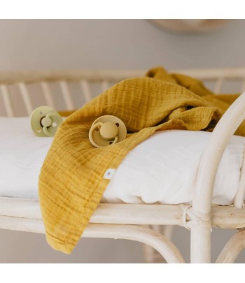BIBS mušelínová zavinovačka z BIO bavlny - Baby Blue