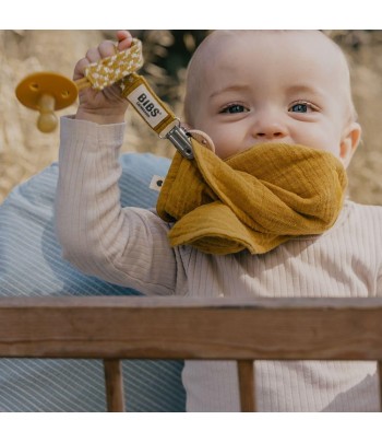 BIBS Bandana mušelínový slintáčik z BIO bavlny - Mauve