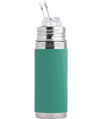Láhev Pura® TERMO s brčkem 260 ml - máta
