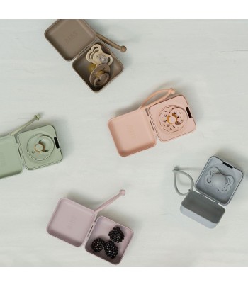BIBS krabička na cumlíky - Blush