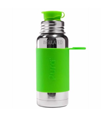 Pura® TERMO fľaša so športovým uzáverom 475ml - ružovo-biela