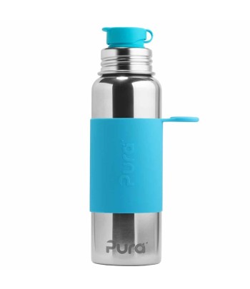 Láhev z nerezové oceli Pura® se sportovním uzávěrem 850 ml - aqua