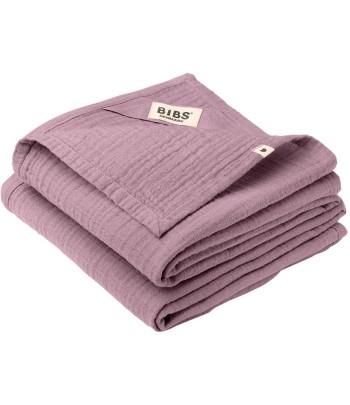 BIBS mušelínové plienky z BIO bavlny 2ks - Heather