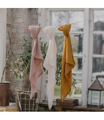 BIBS mušelínové plienky z BIO bavlny 2ks - Blush