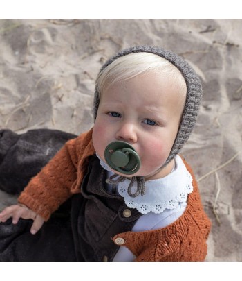 BIBS De Lux cumlíky zo silikónu 2ks - one size - Coral / Ruby