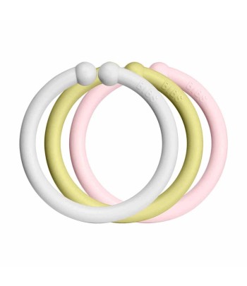 BIBS Loops krúžky 12ks - Haze / Meadow / Blossom