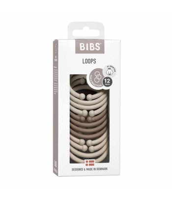 BIBS Loops krúžky 12ks - Vanilla / Sage / Olive