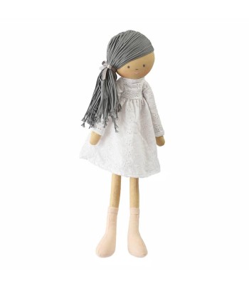 Bonikka Chi Chi ľanová bábika - Megan sivé vlasy