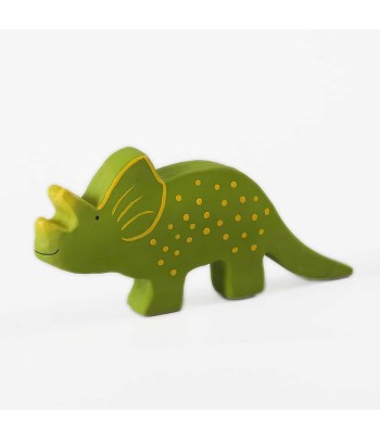 Tikiri Baby dinosaurus z prírodnej gumy - Triceratops (Trice)