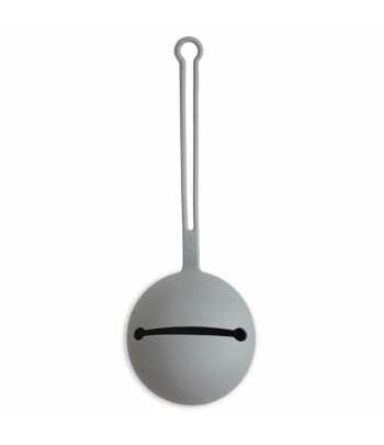 Mushie silikónové púzdro na cumlíky - Stone