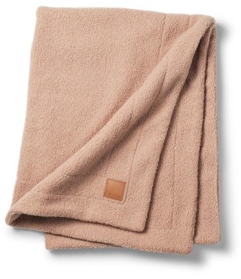 Sametová deka Elodie Details - Pink Bouclé