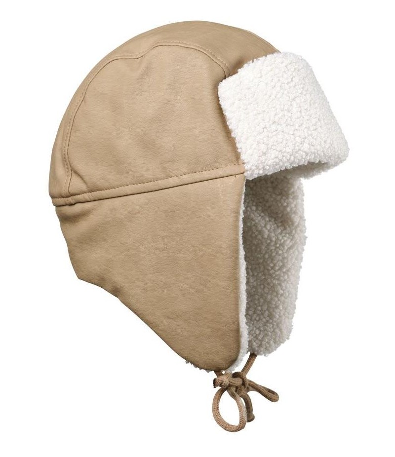 Winter cap Elodie Details - Aviator Brown, 1-2 roky