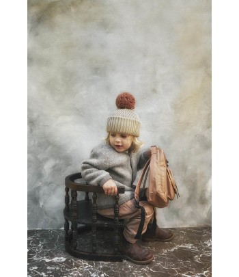 Vlněná čepice Elodie Details - Pure Khaki, 6-12 měsíců