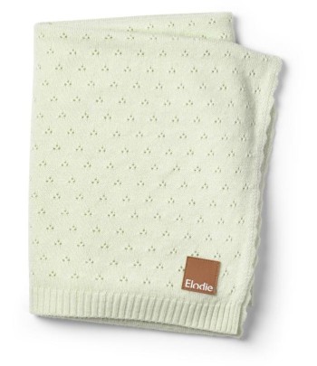 Pointelle Blanket Elodie Details - Gelato Green