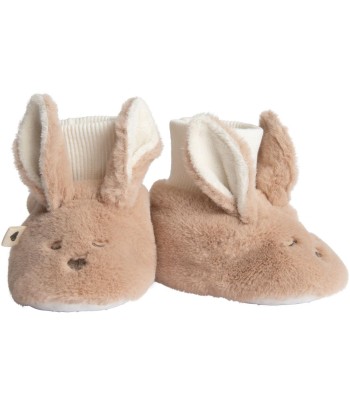 BIBS Kangaroo detské papučky - Vanilla
