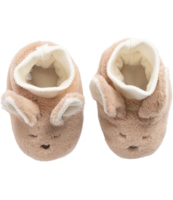 BIBS Kangaroo detské papučky - Vanilla