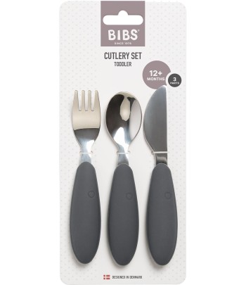 BIBS detský nerezový príbor - Woodchuck
