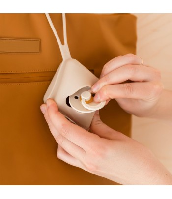 BIBS silikónové puzdro na cumlíky - Pine