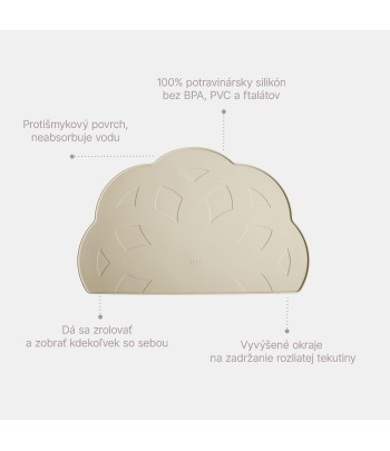 BIBS silikónové prestieranie Boheme - Blush