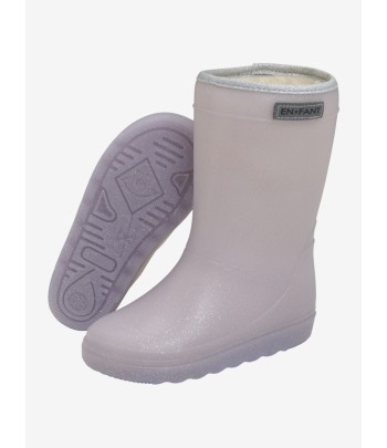 EN-FANT Termo holínky Burnished Lilac Glitter