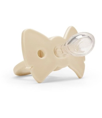 Binky Bow Elodie Details Silicone - Oat White