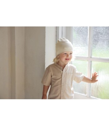 Logo Beanies Elodie Details - Oat White, 0-6 měsíců