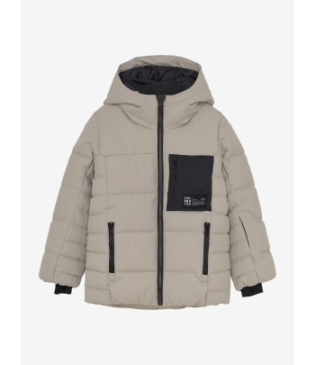 Color Kids - Lyžařská prošívaná bunda AF 15000 Pure Cashmere