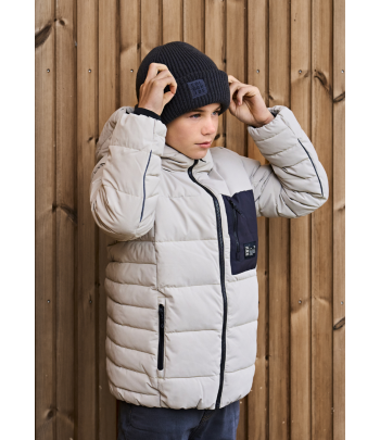 Color Kids - Lyžařská prošívaná bunda AF 15000 Pure Cashmere