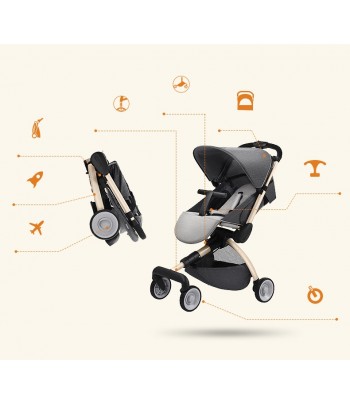 Sportovní kočárek Babysing HGO Grey Swallow 2019