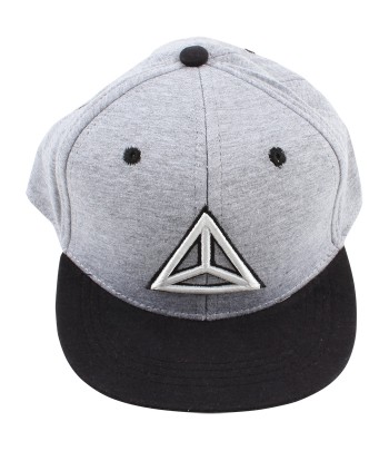 Nordic Label Baseball Cap-SPF 50 Grey Melange 8-12 roky