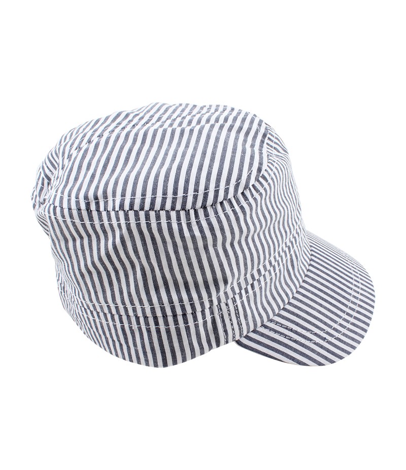 Nordic Label Worker Cap-SPF 50 Stripe Boy 8-12 roky Nordic Label Worker Cap-SPF 50 Stripe Boy 8-12 roky
