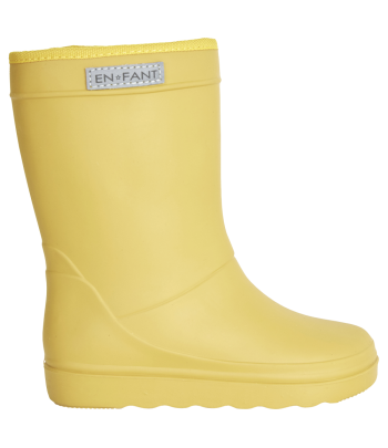 EN-FANT dětské termo holínky Yellow