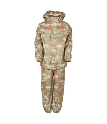 EN-FANT Gate Rainwear AOP Martini Olive vel. 104-140