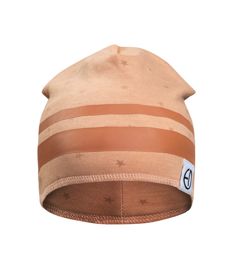 Elodie Details bavlněná čepice Northern Star Terracotta